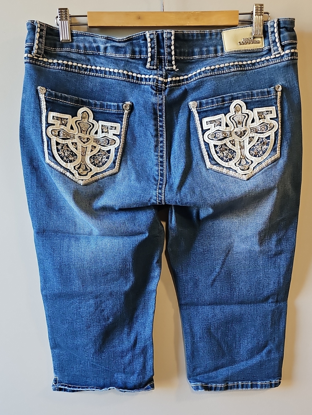 Sexy Couture Size 17 Cropped Women's Jeans - Picture 3 of 6